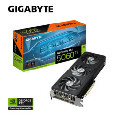 Gigabyte GeForce RTXâ¢ 5060 Ti EAGLE MAX OC 16G, 2617 MHz, CUDA 4608, 28 Gbps, GDDR7, 128 bit, PCI-E 5.0, PSU 650W, DisplayPort