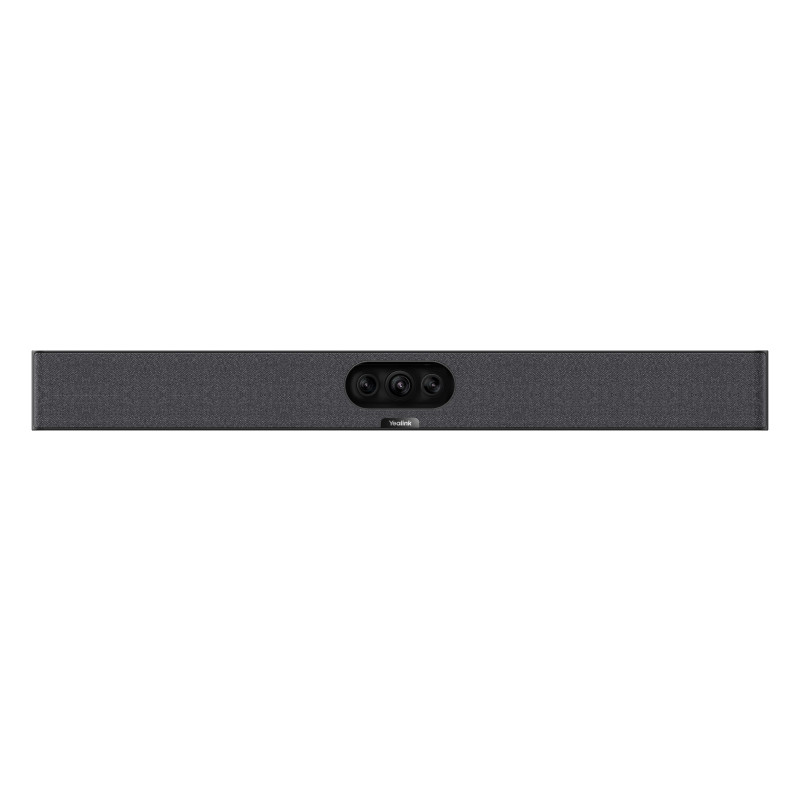 Yealink Meeting Bar A25-031, Microsoft Teams and Zoom Rooms on Android,151Â° Triple-lens System,Noise-free,AI-powered,One-cable 