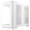 Antec C5 Curve ARGB ATX mATX, Dual Chamber, 4x Perfromance PWM ARGB fans, 4mm TG, USB Type-C 3.2 Gen 2 x 1, Mid Tower White Case
