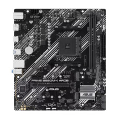ASUS AMD B550M PRIME B550M-K ARGB (Ryzen AM4) Micro-ATX Motherboard 2x DDR4 64GB,  Dual M.2,  PCIe 4.0, Realtek 1Gb Ethernet, DP