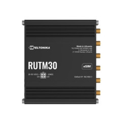 Teltonika RUTM30 Compact 5G Router, 5G dual SIM cellular, 5 Gigabit Ethernet ports, Dual-Band Wi-Fi, Backward Compatible with 4G