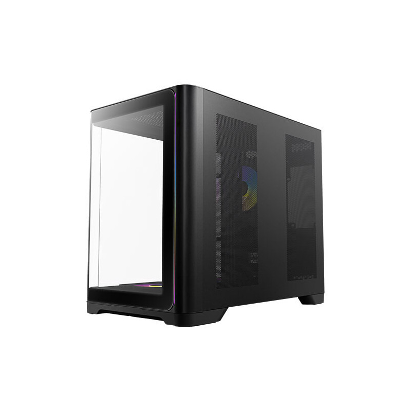 Antec C5 Curve ARGB ATX mATX, Dual Chamber, 4x Perfromance PWM ARGB fans, 4mm TG, USB Type-C 3.2 Gen 2 x 1, Mid Tower Black Case