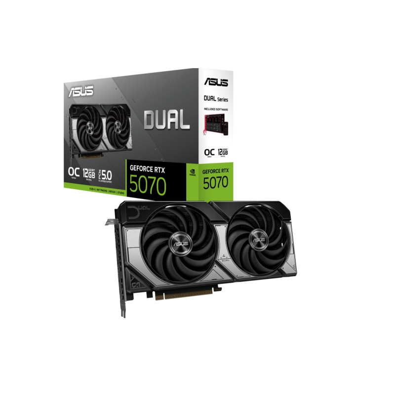 DUAL GEFORCE RTX 5070 12GB GDDR7 OC ED