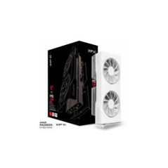 XFX Swift AMD Radeon RX 9060XT OC White Gaming Edition with 16GB GDDR6 HDMI 2xDP, AMD RDNAâ¢ 4 (RX-96TSW16WBQ)