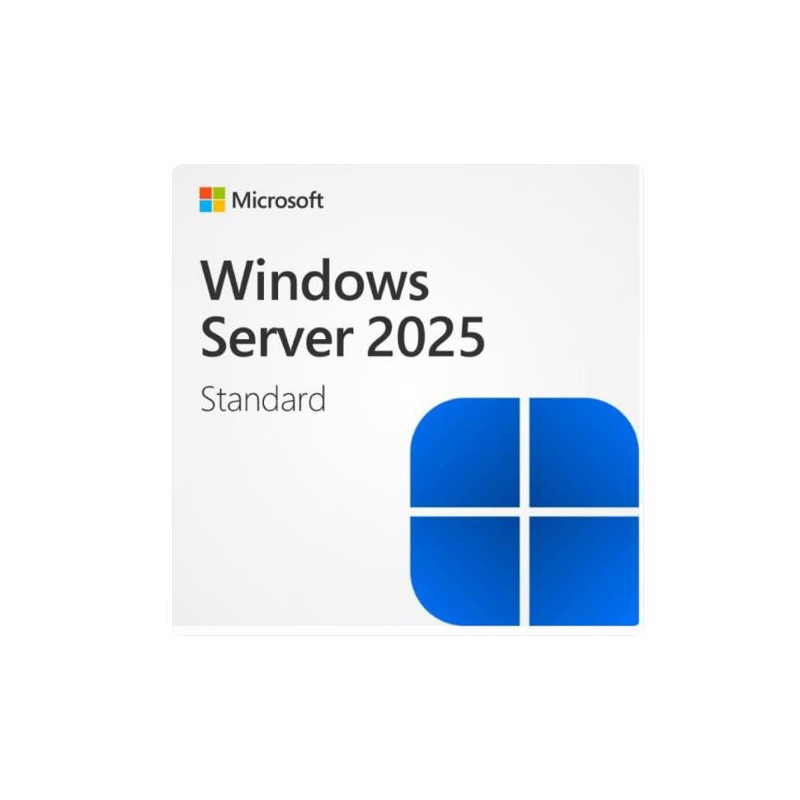 Microsoft Windows Server 2025 Standard English 1pkDSP OEI 4 Core NoMedia / No Key. Call to Activate  (POSOnly) Added License  No
