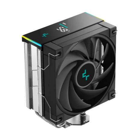 DeepCool AK400 Digital SE CPU Cooler, Status Display, ARGB LED Strips, 4x Heat Pipe Intel LGA1851/1700/1200/1151/1150/1155 /AM5/