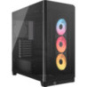 Corsair FRAME 4500X RS-R ARGB Panoramic Glass Mid-Tower PC Case - Black, 478x499x246mm, E-ATX, 460mm GPU, 185mm CPU, USB-C, ARGB