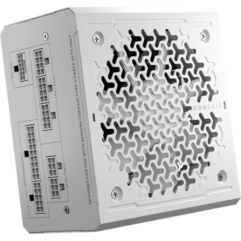 Corsair RMe Seriesâ¢ RM850e - Fully Modular Low-Noise ATX Power Supply - White (AU), Cybenetics Gold, ATX12V 3.1, 2x PATA, 2x E