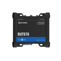 Teltonika RUT976 Redcap 5G Router, Dual-SIM, WAN Failover with 4x Ethernet Ports, Backward Compatible with 4G LTE Cat 4, 2-Year 