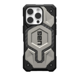 UAG Monarch Pro MagSafe Apple iPhone 16 Pro (6.3') Rugged Case - Titanium(114456113636),25ft. Drop Protection(7.6M),Impact Resis