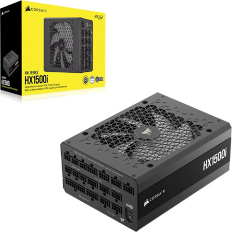 Corsair HX1500i Fully Modular Ultra-Low Noise Platinum ATX 1200 Watt PC Power Supply (AU), ATX12V 3.1, 6x PATA, 2x EPS, 8x SATA,