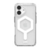 UAG Plyo MagSafe Apple iPhone 16 Plus (6.7') Rugged Case - Ice/White (114479114341), 16ft. Drop Protection (4.8M), Armored Shell