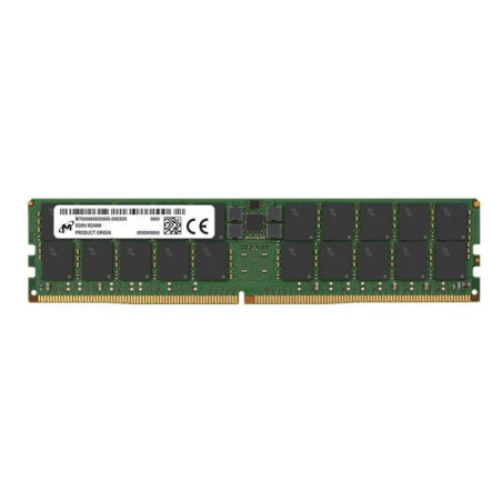 Micron 96GB (1x96GB) DDR5 RDIMM 6400MHz CL52 2Rx4 ECC Registered Server Data Center Memory 3yr wty