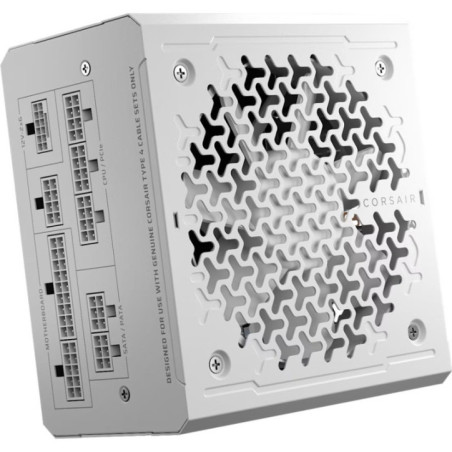 Corsair RMe Seriesâ¢ RM1000e - Fully Modular Low-Noise ATX Power Supply - White (AU), Cybenetics Gold, ATX12V 3.1, 2x PATA, 2x 