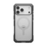 UAG Trooper MagSafe Apple iPhone 17 Pro (6.3') Rugged Case - Clear/Ash (114521114G31),30 ft. Drop Protection (9.1M),Impact Resis