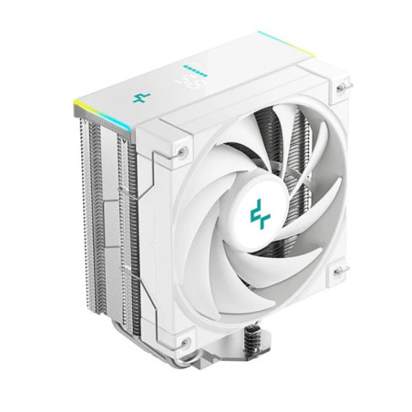 DeepCool AK400 DIGITAL SE WH CPU Cooler, Status Display, ARGB LED Strips, 4x Heat Pipe Intel LGA1851/1700/1200/1151/1150/1155 /A