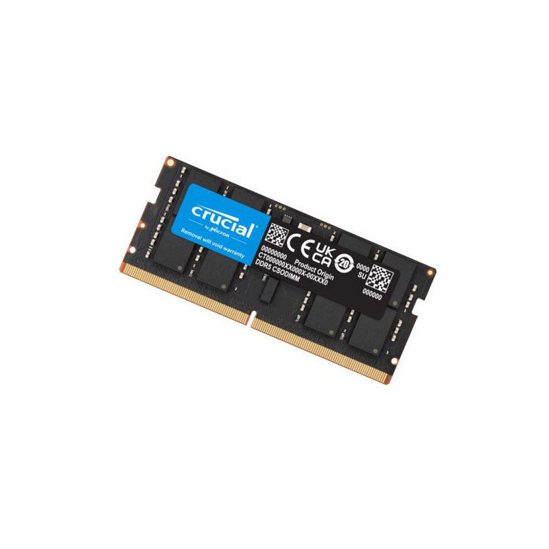 Crucial 32GB (1x32GB) DDR5 CSODIMM 6400MHz C52 1.1V Notebook Laptop Memory for Intel Core Ultra Processors AI PC