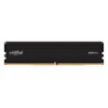 Crucial Pro 16GB (1x16GB) DDR5 UDIMM 6400MHz CL38 Black Heat Spreader Support Intel XMP AMD Ryzen Desktop PC Gaming Memory