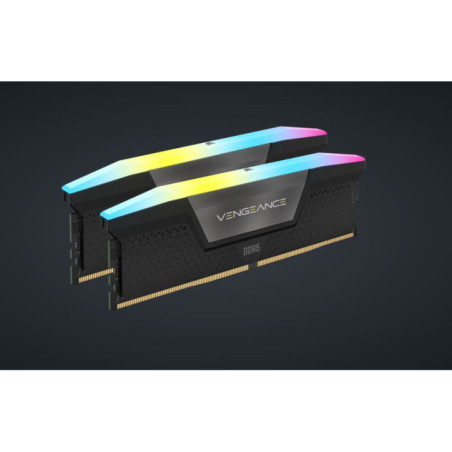 Corsair Vengeance RGB 96GB (2x48GB) DDR5 DRAM 6000MT/s CL30 AMD EXPO & Intel XMP Memory Kit