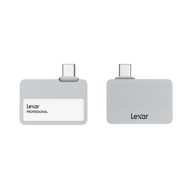 Lexar Professional Go Portable SSD, SL400 PSSD, 2TB, Silver, Up to 1050MB/s read, 1000MB/s write speeds