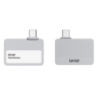 Lexar Professional Go Portable SSD, SL400 PSSD, 2TB, Silver, Up to 1050MB/s read, 1000MB/s write speeds