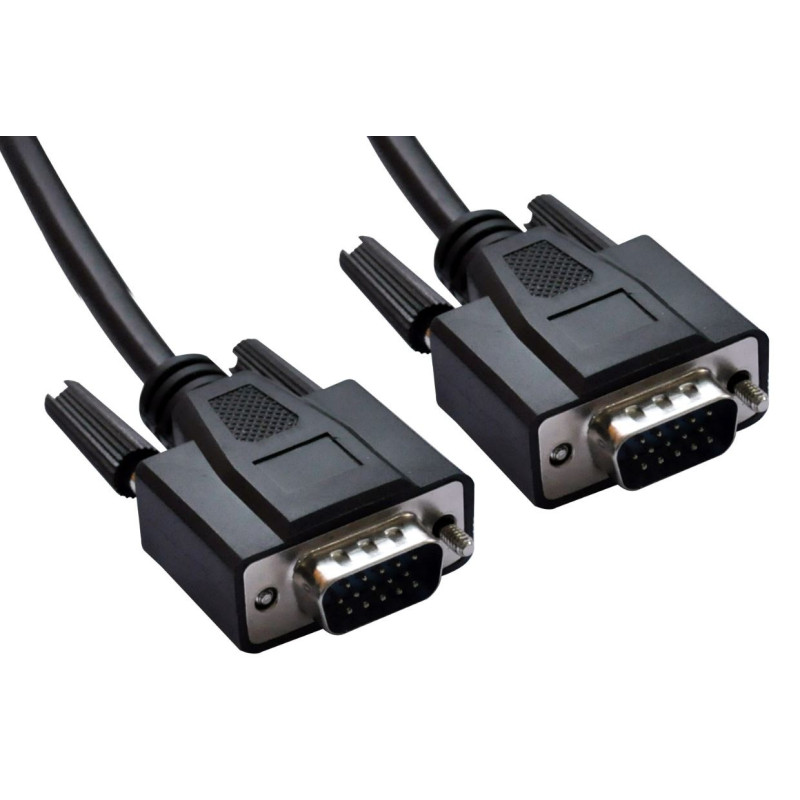 8Ware 10m VGA to VGA Extension Monitor Cable Male to Male DB15 15pin with Filter for PC Monitor TV Projector Laptop Computer UL 