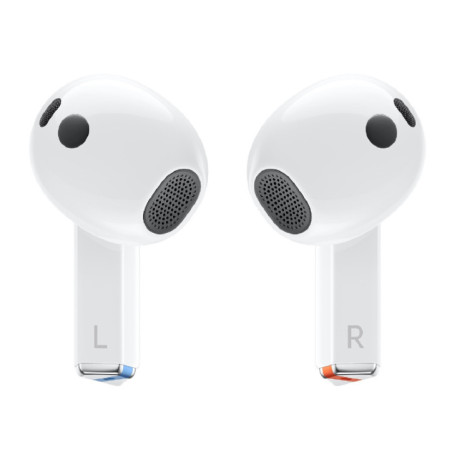 Samsung Galaxy Buds3 - White (SM-R530NZWAASA), Active Noise Cancellation, Ergonomic Design, Bluetooth v5.4, IP57, 48mAh, 1 Year 