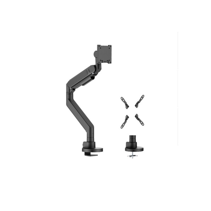 Brateck LDT92-C012-B FUTURE-PROOF HEAVY-DUTY GAS SPRING MONITOR ARM, Fit Screen Size: 24'-57' Up to 27 KG (LS)