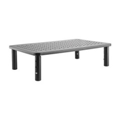 Brateck Metal Monitor and Laptop Stand - Black