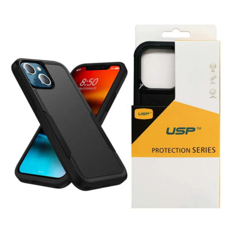 USP Apple iPhone 16 Plus (6.7') Armor Rugged Case Black - Military-Grade, Multi layers, No-Slip, Sleek, Ultimate Protection, Str