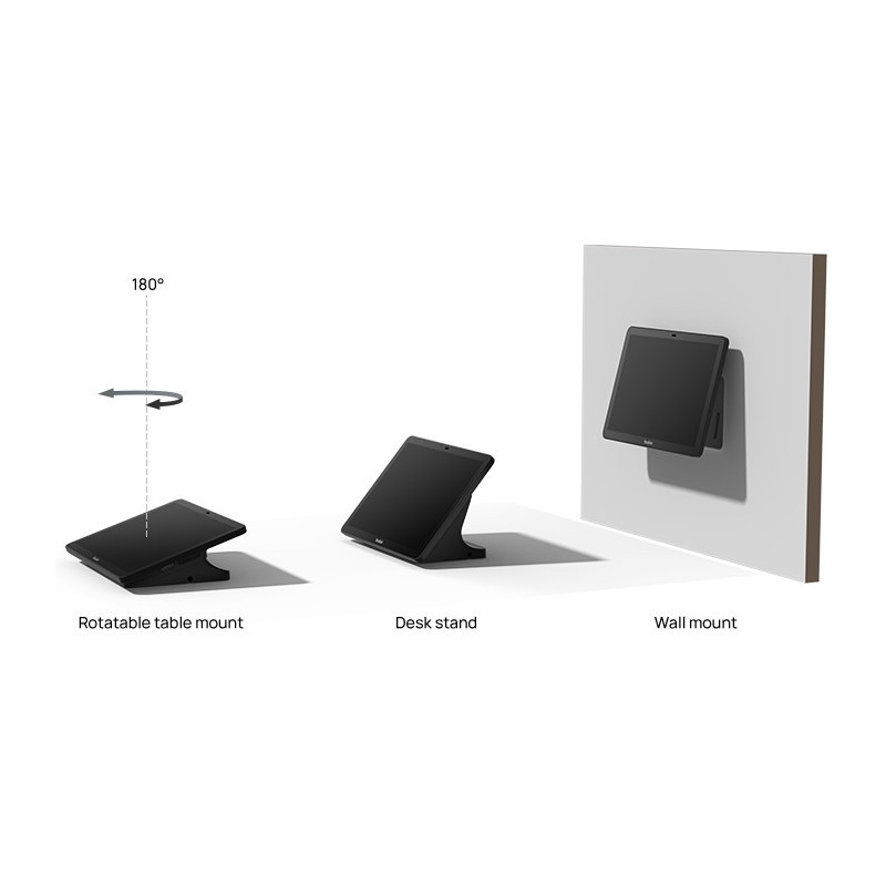 Yealink CTP25 Mount Kits Mounting option for CTP25, Desk Stand (Low/High): place on the table Wall Mount: mount on a wall and Ta