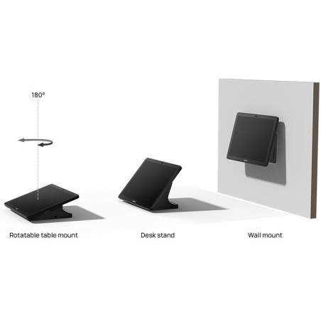 Yealink CTP25 Mount Kits Mounting option for CTP25, Desk Stand (Low/High): place on the table Wall Mount: mount on a wall and Ta