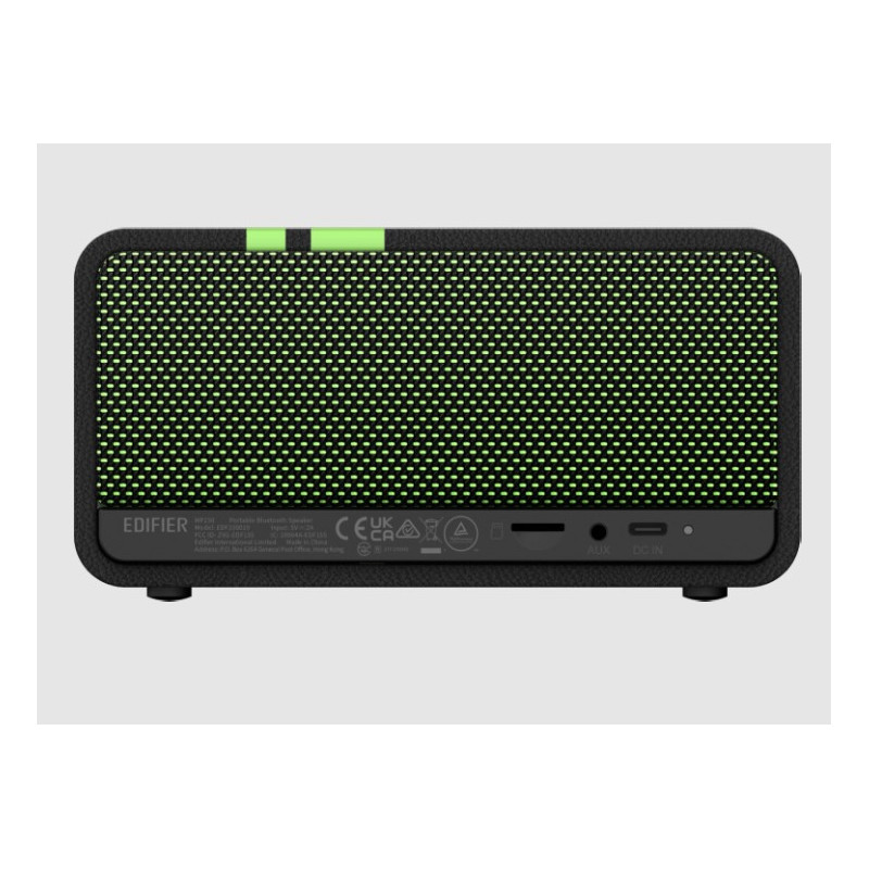 Edifier MP230 GREEN BLACK Portable Bluetooth Retro Speaker - Bluetooth 5.0, AUX, micro SD, USB Audio Streaming, 10hrs Battery Li