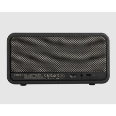 Edifier MP230 RETRO BLACK Portable Bluetooth Retro Speaker - Bluetooth 5.0, AUX, micro SD, USB Audio Streaming, 10hrs Battery Li