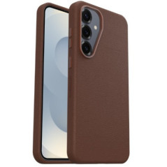 OtterBox Symmetry Cactus Leather Samsung Galaxy S25+ 5G (6.7') Case Rich Adobe (Brown) - (77-97448), DROP+ 3X Military Standard,