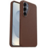 OtterBox Symmetry Cactus Leather Samsung Galaxy S25+ 5G (6.7') Case Rich Adobe (Brown) - (77-97448), DROP+ 3X Military Standard,