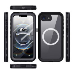 USP Apple iPhone 16e 5G (6.1') WaterProof Case Black - DROP+ Military Standard, Waterproof, Shockproof, DustProof, Touch Sensiti