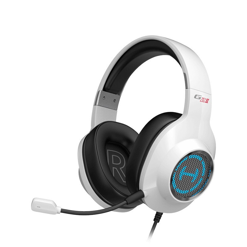 Edifier G2II 7.1 Surround Sound USB Gaming Headset with Microphone, RGB Lighting, 360 Degree Surround Sound Effects, 50mm NdFeB-