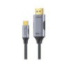 Oxhorn USB C to HDMI 2.0 2m cable 4K@60Hz Aluminum plugs black Support HDCP 1.4 HDCP 2.2 Thunderbolt 3/4 LPCM compatible Windows