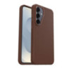OtterBox Symmetry Cactus Leather Samsung Galaxy S25 5G (6.2') Case Rich Adobe (Brown) - (77-97387), DROP+ 3X Military Standard, 