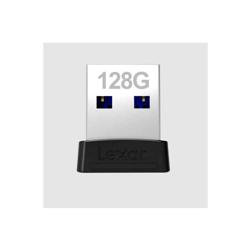Lexar S47 128GB JumpDriveÂ® Plug n Stay USB 3.1 Flash Drive, up to 250MB/s read And for added versatility, the drive is backward