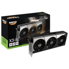 INNO3D nVidia GeForce RTX 5080 ICHILL X3 16GB GDDR7 2715MHz Boost Clock, RAM 30Gbps, 3xDP, 1xHDMI, 334x148x73mm