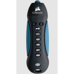 Corsair Padlock 3 128GB Secure USB 3.0 Flash Drive with Keypad - Secure 256-bit Hardware AES Encryption