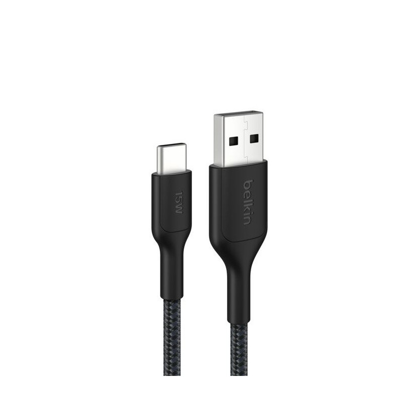 BoostCharge Pro Braided USB-A to USB-C C