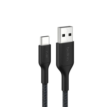 BoostCharge Pro Braided USB-A to USB-C C