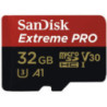 SanDisk Extreme Pro 32GB microSD SDHC SQXCG 100MB/s 90MB/s V30 U3 C10 UHS-1 4K UHD Shock temperature water & X-ray proof with SD
