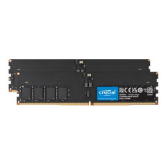 Crucial 128GB (2x64GB) DDR5 CUDIMM 6400MHZ CL52 Desktop PC Memory for Intel Core Ultra Processors AI PC