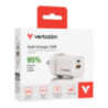 VERBATIM GAN CHARGER 2 PORT 35W USB A/C