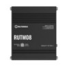 Teltonika RUTM08 Industrial Wired Router, 4 Gigabit RJ45 Ports,128 tag/port-based VLANs, PSU included