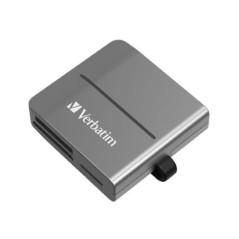 Verbatim USB 3.2 Gen 1 All- in-1 Card Reader  SD, SDHC, SDXC, microSD, microSDHC, microSDXC, CF-1, Memory Stick, MS-Pro Duo, xD,